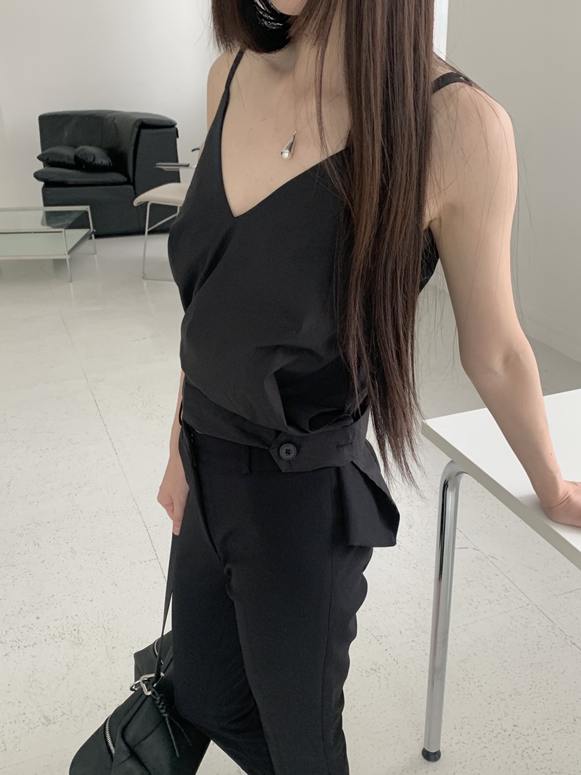 LOGARDEN韓國東大門直郵女士新品休閑人氣26夏季吊帶背心LO GARDEN吊帶/背心