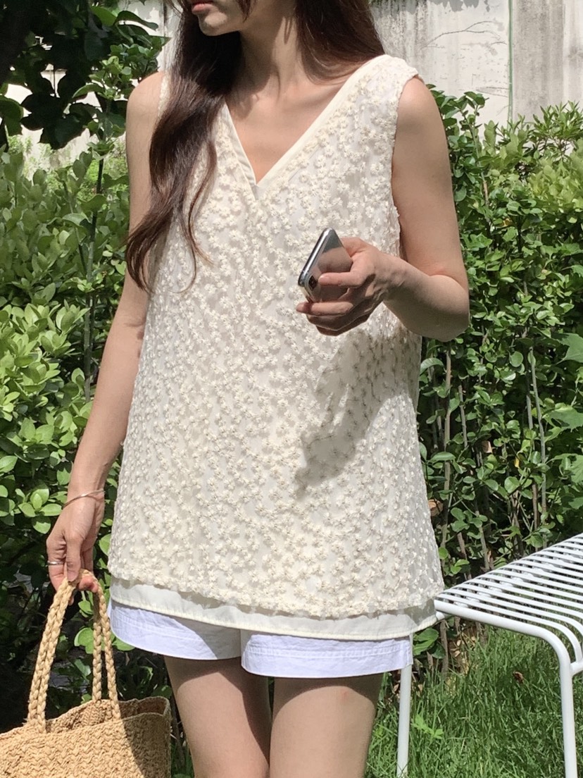 RE:OPENING韓國東大門直郵女士新品職業人氣26夏季吊帶背心LRE:OPENING吊帶/背心