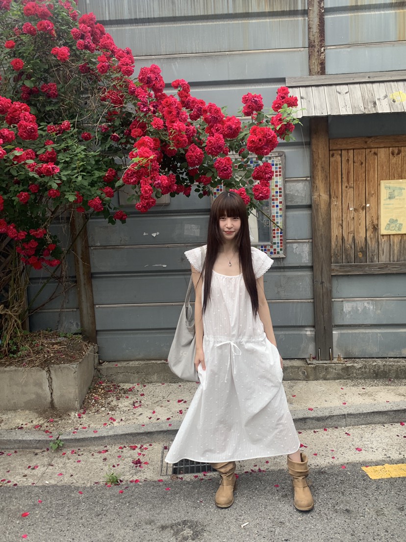 LOGARDEN東大門實拍韓國女裝新款26春夏26夏季推薦連衣裙SLO GARDEN連衣裙