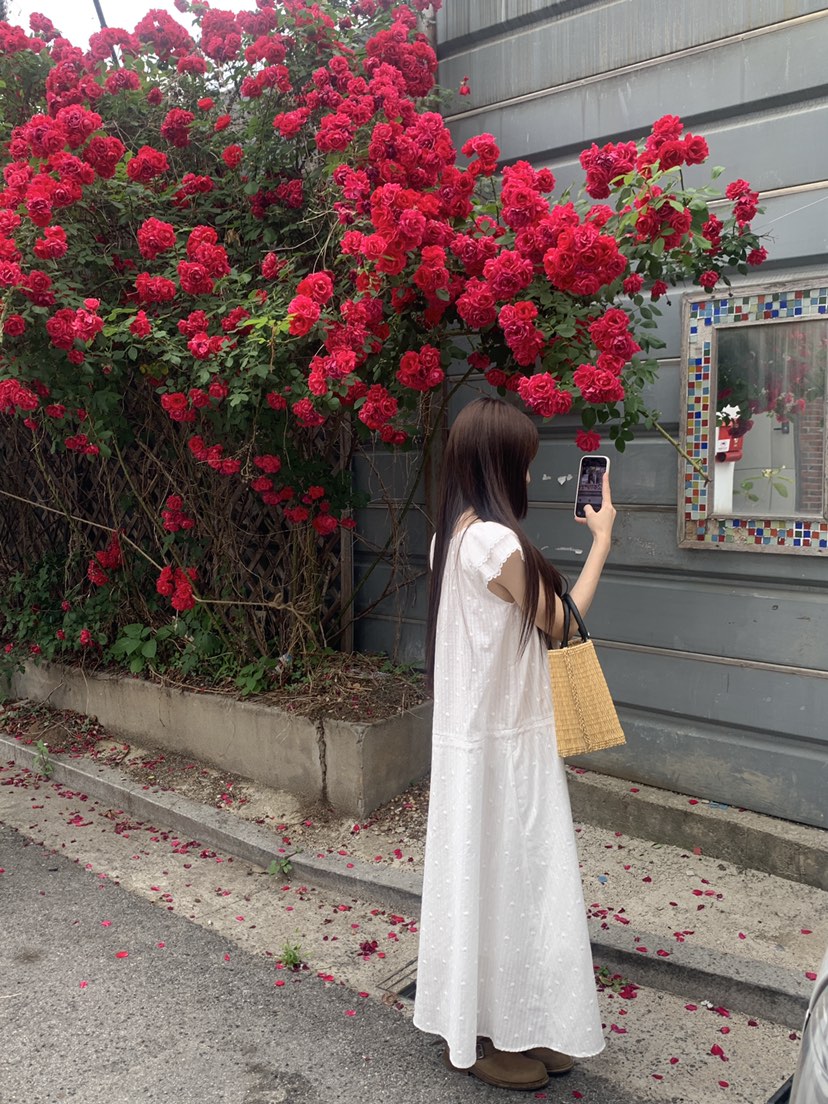 LOGARDEN東大門實拍韓國女裝新款26春夏26夏季推薦連衣裙SLO GARDEN連衣裙