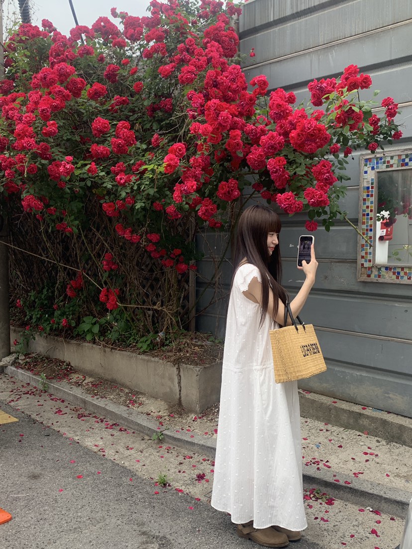 LOGARDEN東大門實拍韓國女裝新款26春夏26夏季推薦連衣裙SLO GARDEN連衣裙