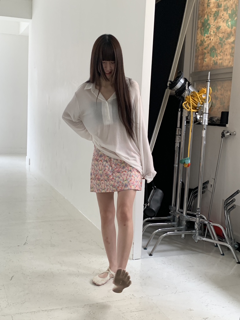 LOGARDEN韓國直郵女士新品26春夏休閑時尚人氣26夏季短裙LO GARDEN短裙