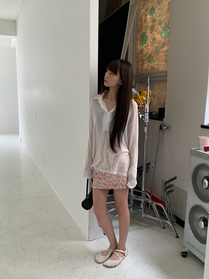 LOGARDEN韓國直郵女士新品26春夏休閑時尚人氣26夏季短裙LO GARDEN短裙