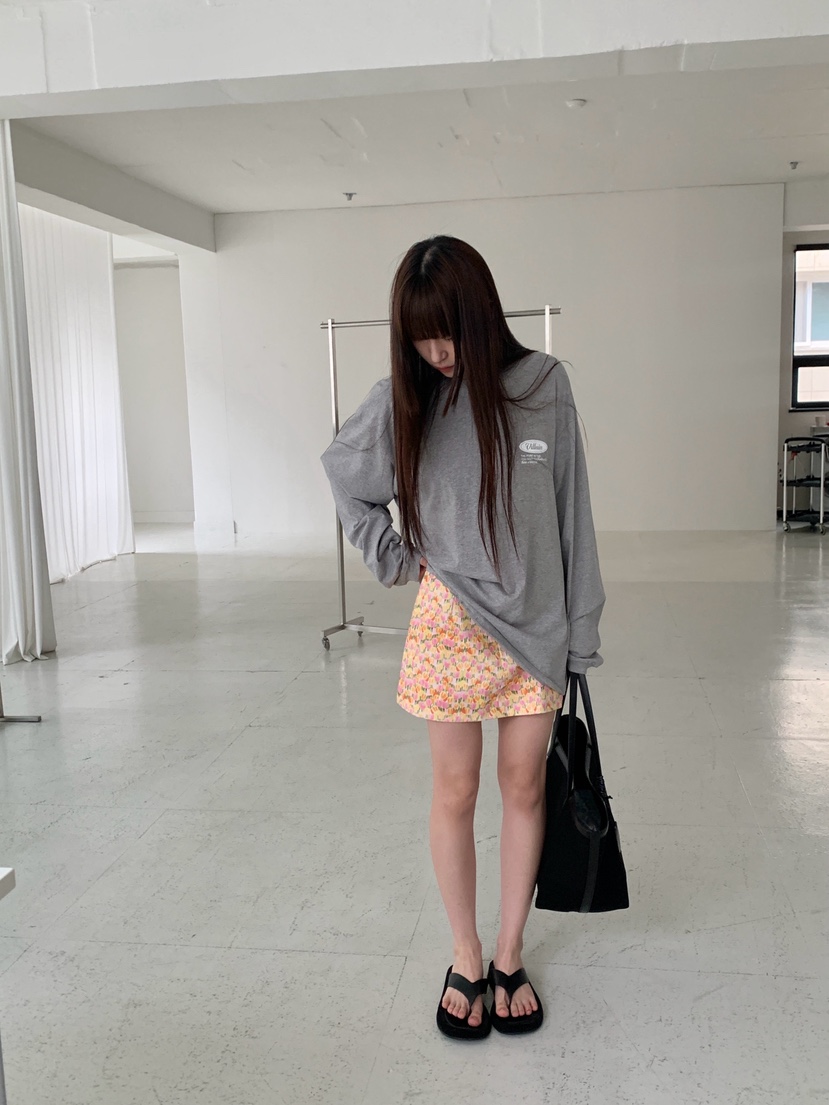 LOGARDEN韓國直郵女士新品26春夏休閑時尚人氣26夏季短裙LO GARDEN短裙