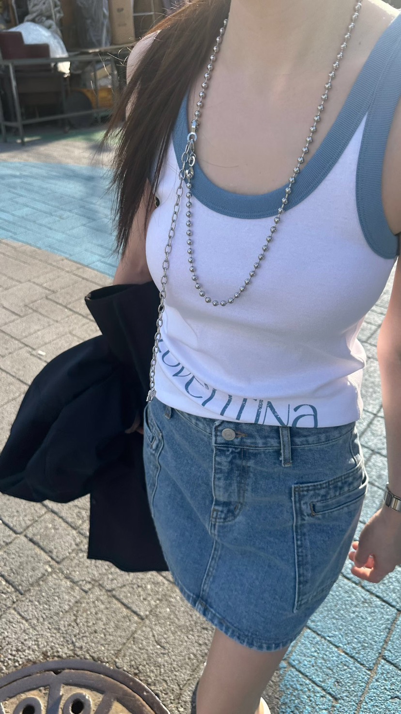 GENTLE B/LOVENTINA韓國東大門直郵女裝新款26夏季吊帶背心V領深V無袖LGENTLE B/LOVENTINA吊帶/背心