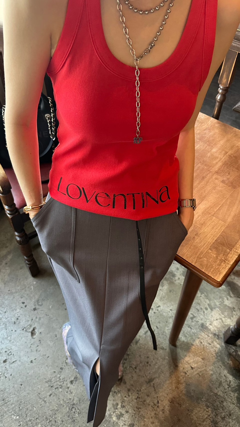GENTLE B/LOVENTINA韓國東大門直郵女裝新款26夏季吊帶背心V領深V無袖LGENTLE B/LOVENTINA吊帶/背心