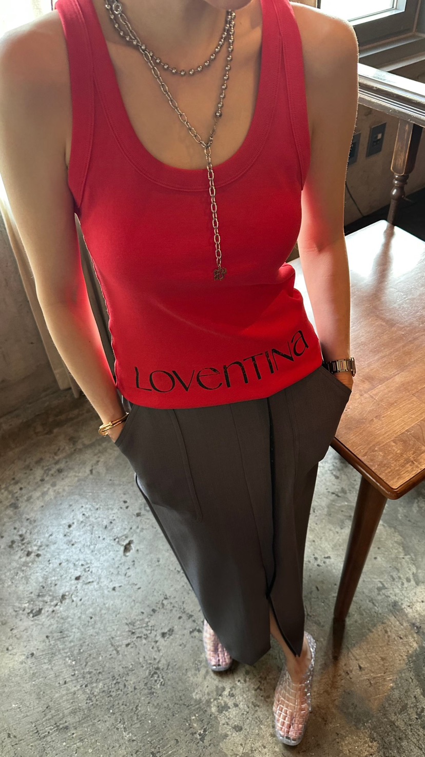 GENTLE B/LOVENTINA韓國東大門直郵女裝新款26夏季吊帶背心V領深V無袖LGENTLE B/LOVENTINA吊帶/背心