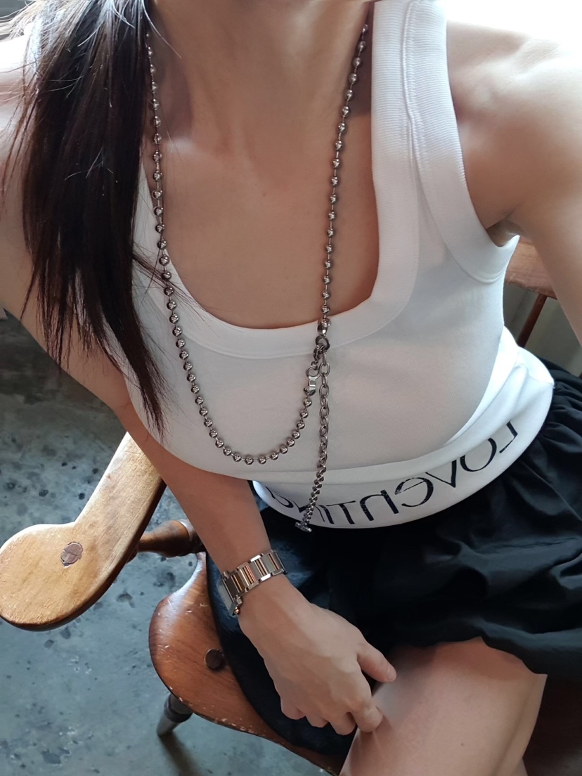 GENTLE B/LOVENTINA韓國東大門直郵女裝新款26夏季吊帶背心V領深V無袖LGENTLE B/LOVENTINA吊帶/背心