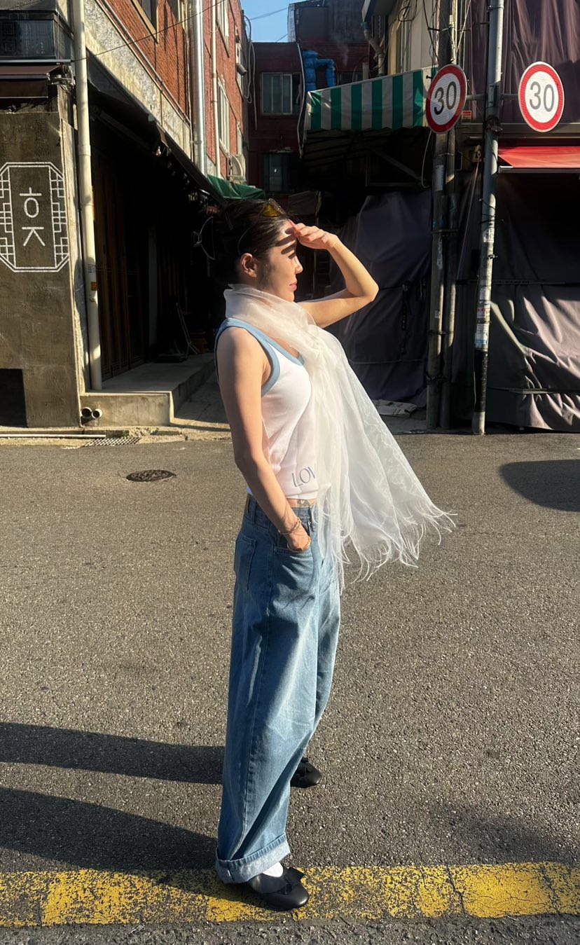 GENTLE B/LOVENTINA韓國東大門代購女士新品休閑牛仔褲LGENTLE B/LOVENTINA牛仔褲