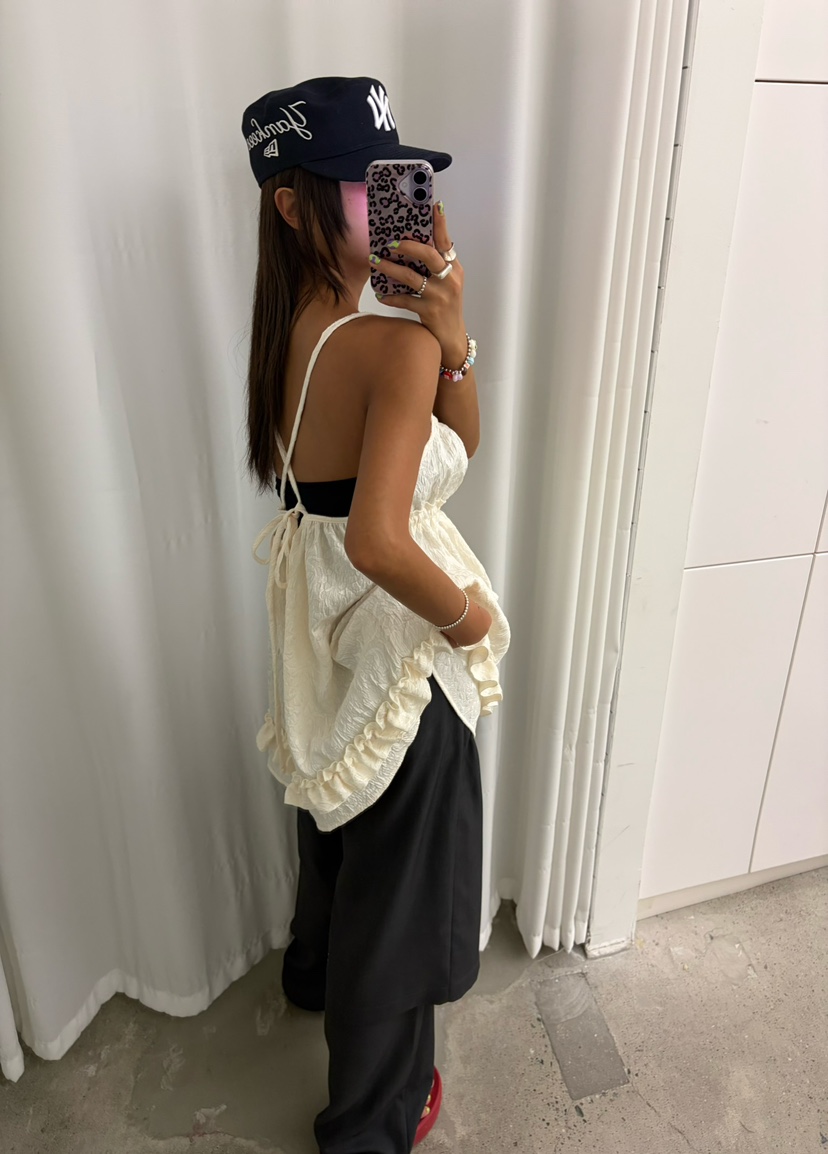 CUCUMBER韓國直郵女士新品職業熱賣26春夏人氣連衣裙提花CUCUMBER連衣裙