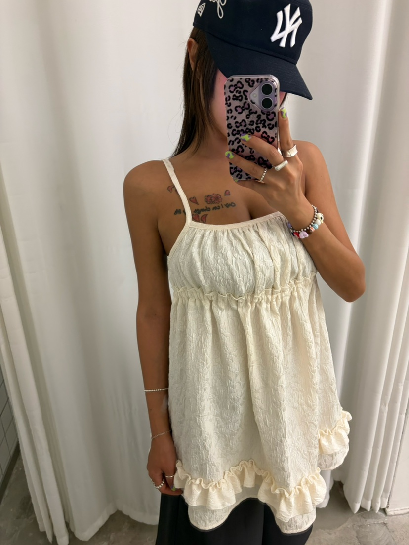 CUCUMBER韓國直郵女士新品職業熱賣26春夏人氣連衣裙提花CUCUMBER連衣裙