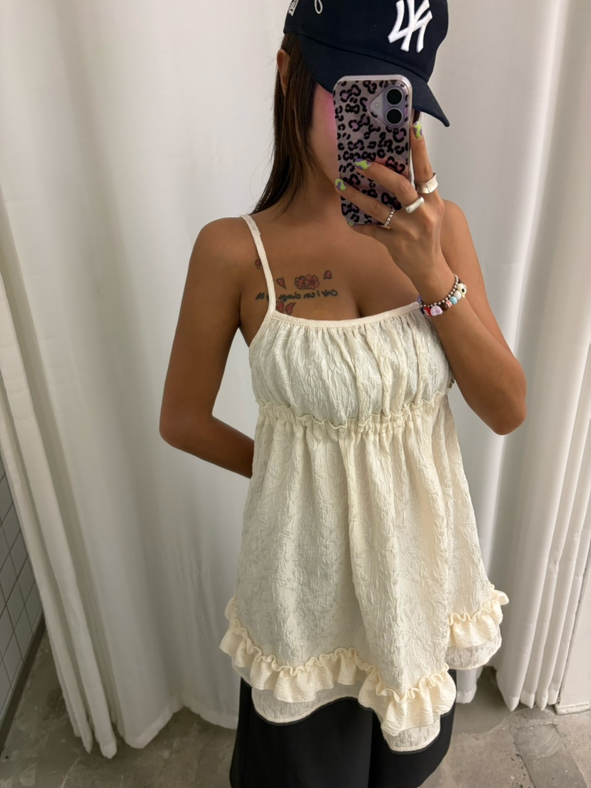 CUCUMBER韓國直郵女士新品職業熱賣26春夏人氣連衣裙提花CUCUMBER連衣裙