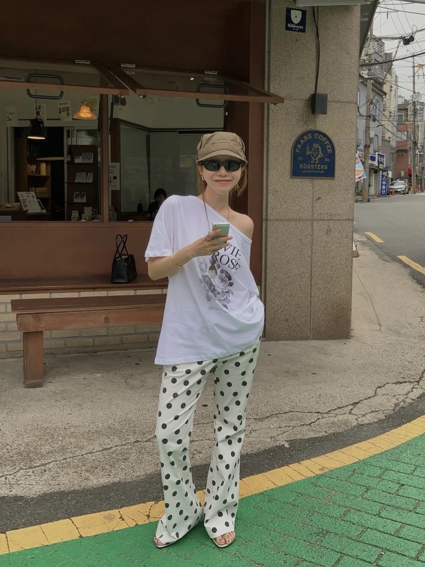 MADE-P韓國直郵女士新款推薦人氣熱賣26春夏職業26夏季休閑褲MADE-P休閑褲