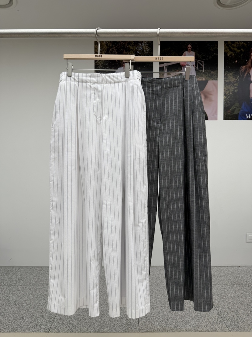 MADE-P韓國直郵實拍女士新品26春夏時尚熱賣人氣26夏季休閑褲MADE-P休閑褲