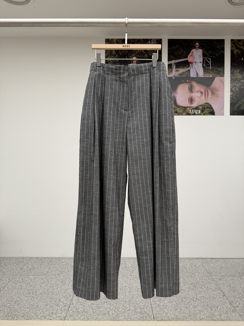MADE-P韓國直郵實拍女士新品26春夏時尚熱賣人氣26夏季休閑褲MADE-P休閑褲圖色1