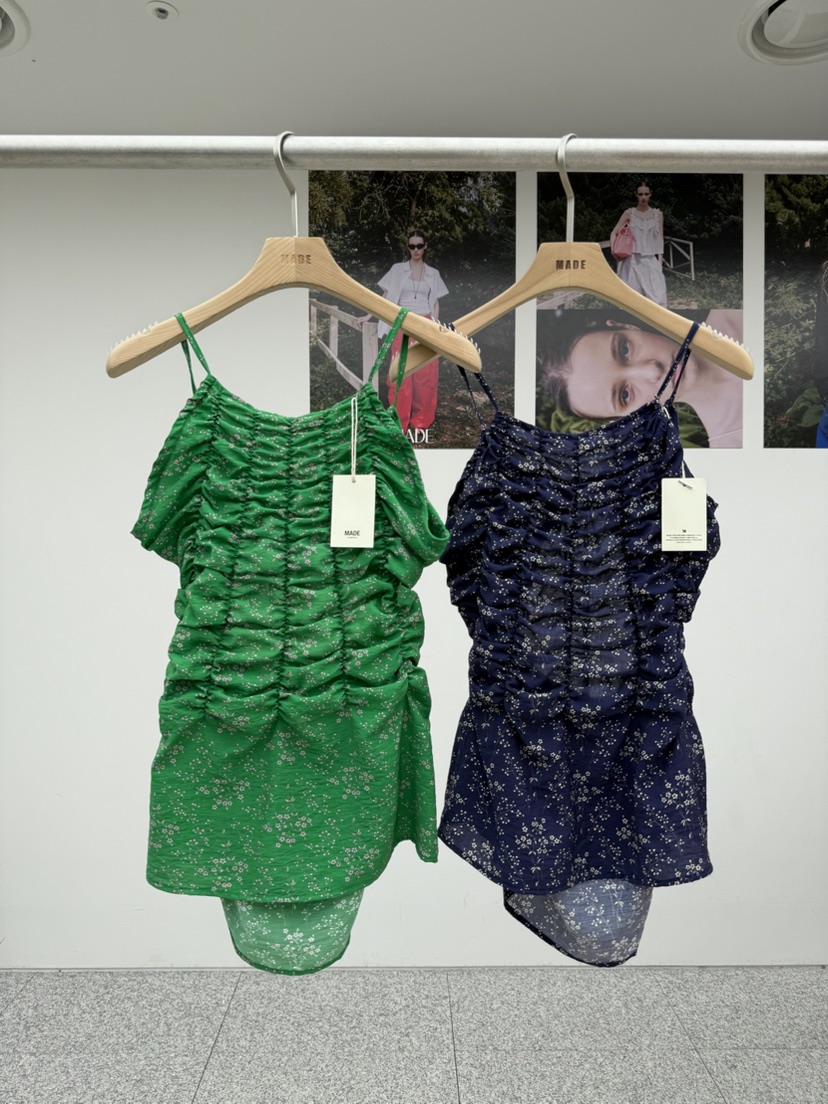 MADE-P韓國直郵女士新品時尚26夏季人氣26春夏吊帶背心LMADE-P吊帶/背心