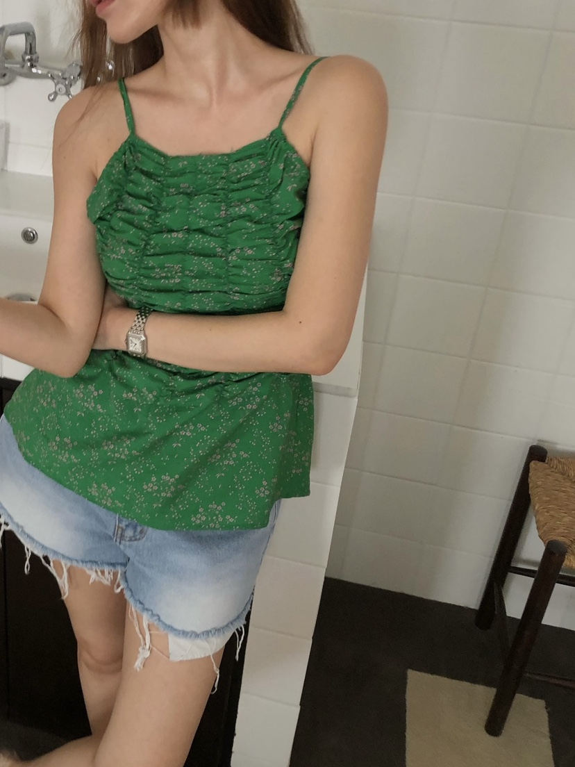 MADE-P韓國直郵女士新品時尚26夏季人氣26春夏吊帶背心LMADE-P吊帶/背心