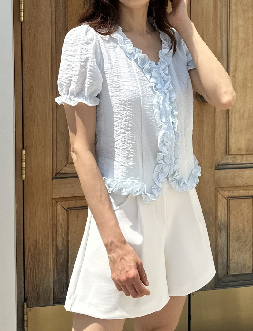 CLASSY-O韓國東大門直郵女士新品26夏季休閑職業襯衫蕾絲衫CLASSY-O襯衫/蕾絲衫