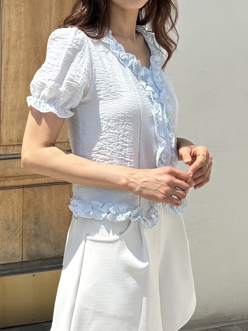 CLASSY-O韓國東大門直郵女士新品26夏季休閑職業襯衫蕾絲衫CLASSY-O襯衫/蕾絲衫
