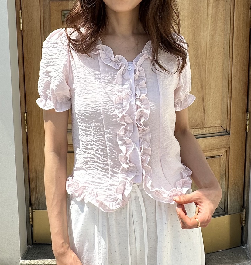 CLASSY-O韓國東大門直郵女士新品26夏季休閑職業襯衫蕾絲衫CLASSY-O襯衫/蕾絲衫圖色1