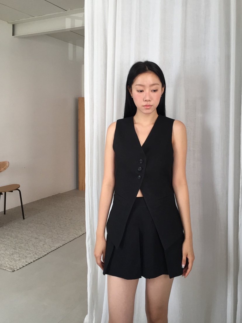 LOVE MOMENT東大門實拍韓國女士新品時尚職業套裝套裝亞麻LOVE MOMENT套裝