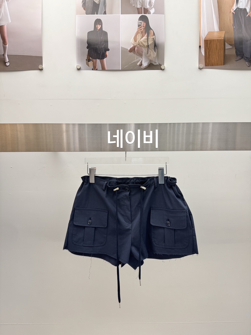 AMOOD韓國直郵實拍女士新款26夏季熱賣人氣休閑時尚短褲短款AMOOD短褲圖色4