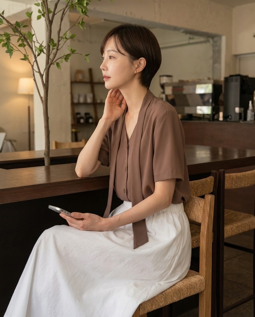 BODDARI보따리-T韓國直郵女士新款時尚推薦26夏季襯衫蕾絲衫BODDARI보따리-T襯衫/蕾絲衫