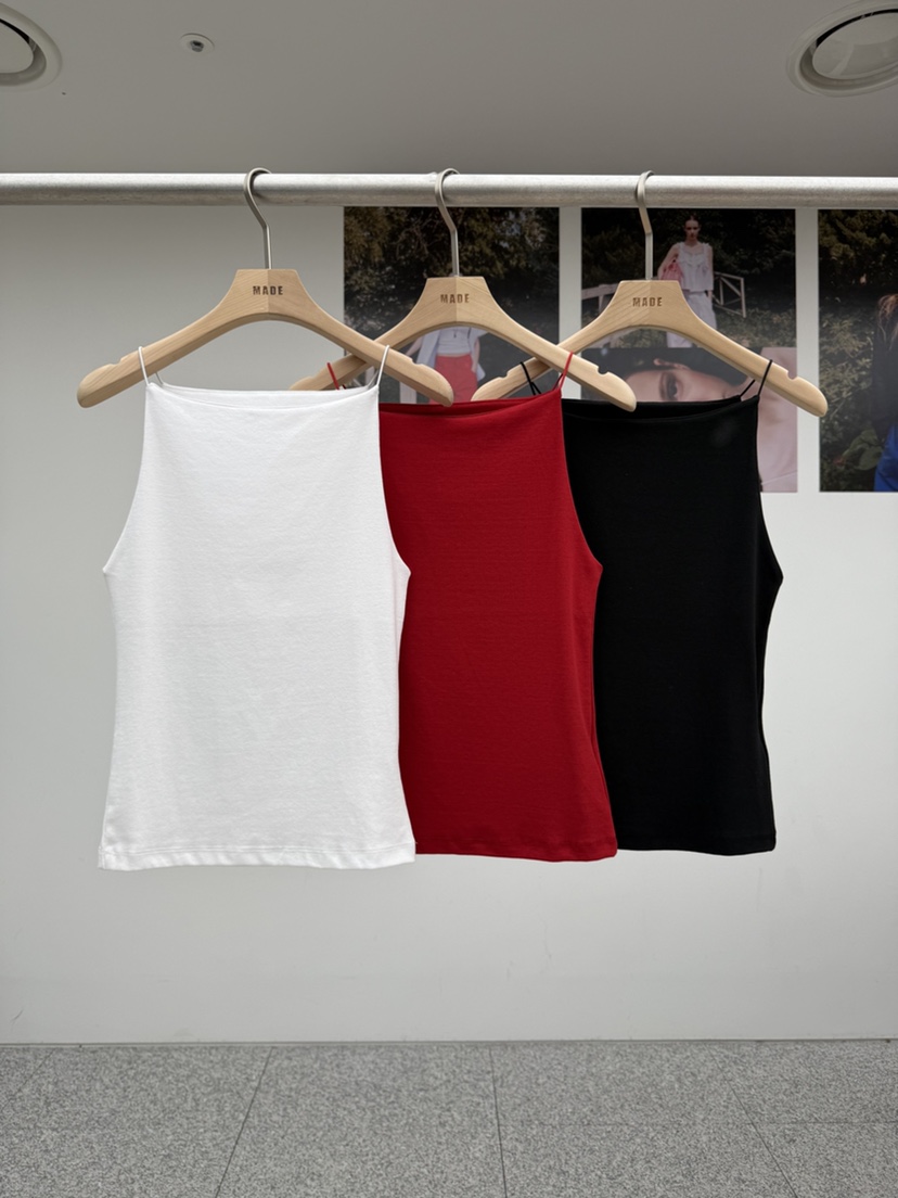 MADE-P韓國東大門代購女裝新品26春夏職業推薦吊帶背心無袖MADE-P吊帶/背心