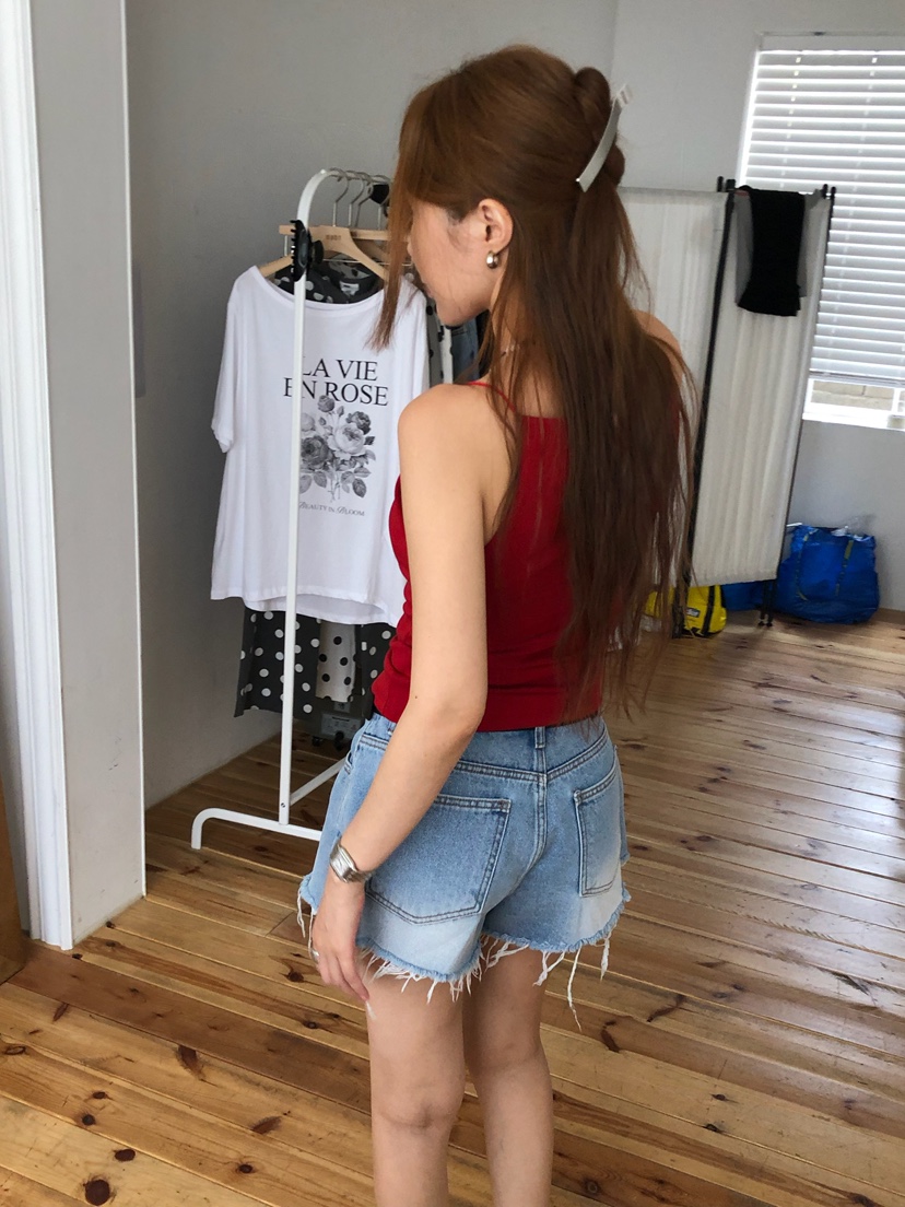 MADE-P韓國東大門代購女裝新品26春夏職業推薦吊帶背心無袖MADE-P吊帶/背心