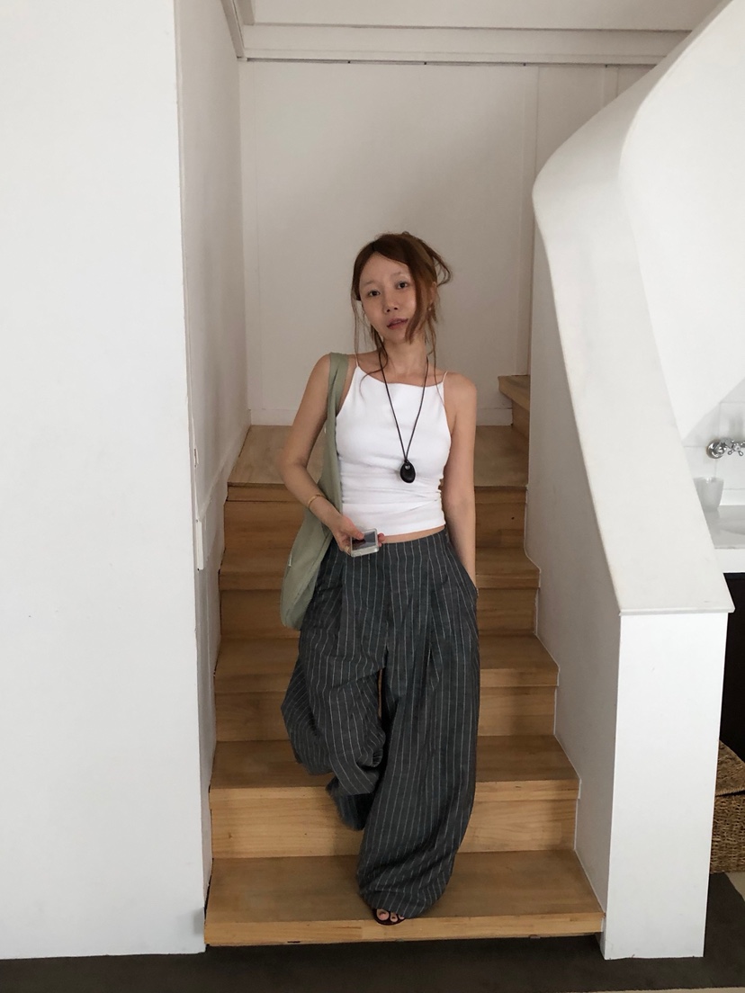 MADE-P韓國東大門代購女裝新品26春夏職業推薦吊帶背心無袖MADE-P吊帶/背心