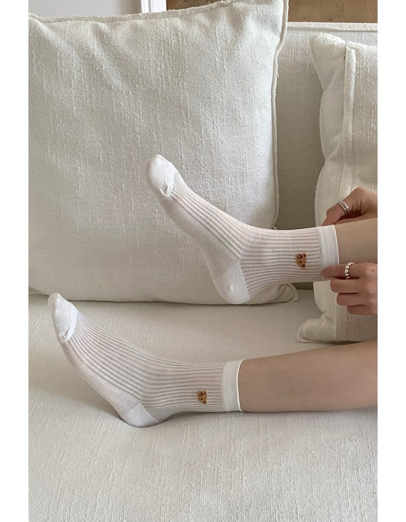 CACTUS-Q韓國東大門代購女士新品人氣職業休閑襪子小熊SCACTUS十雙起/可混搭襪子