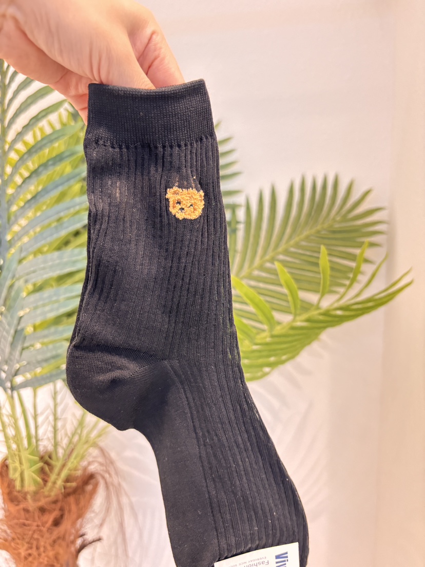 CACTUS-Q韓國東大門代購女士新品人氣職業休閑襪子小熊SCACTUS十雙起/可混搭襪子圖色5