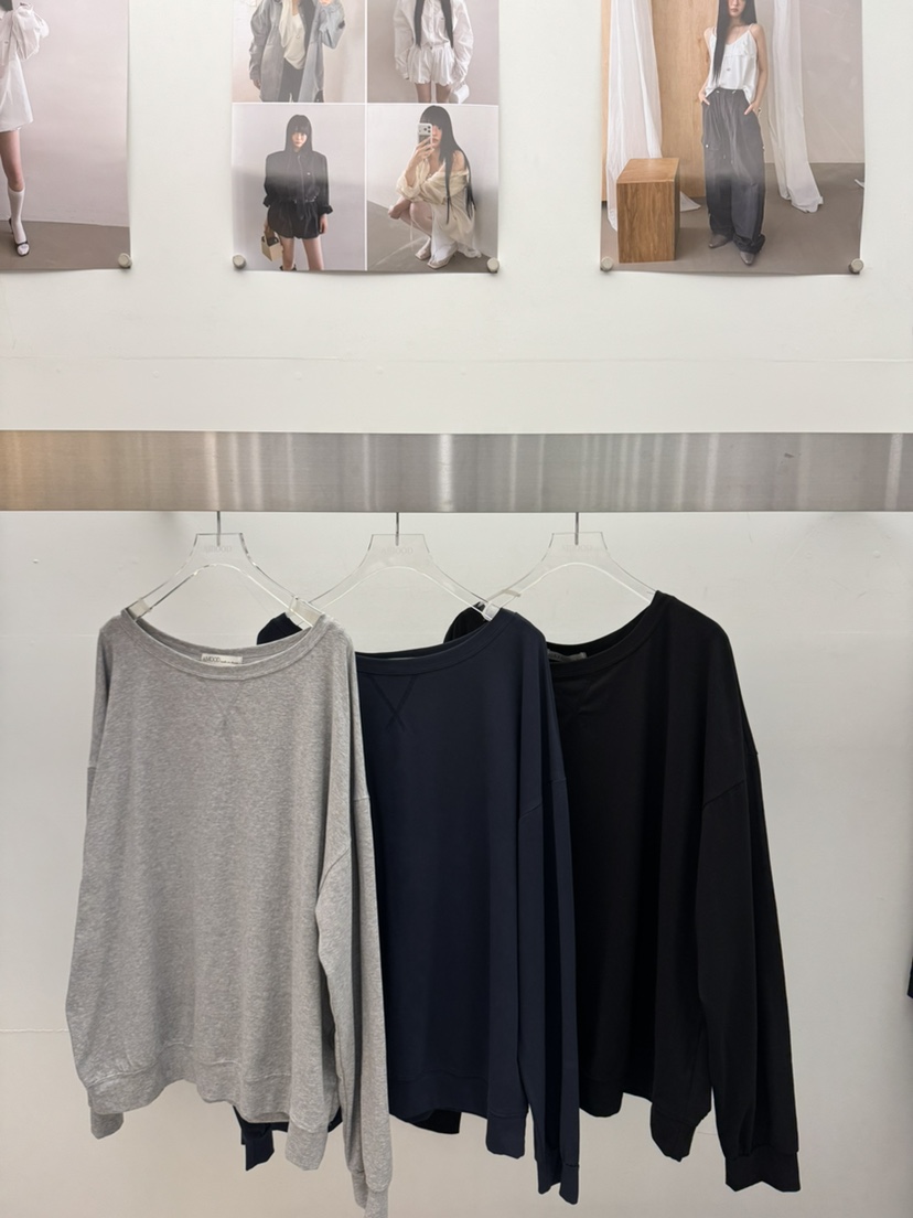 AMOOD韓國直郵實拍女士新款推薦人氣熱賣時尚職業休閑衛衣AMOOD衛衣