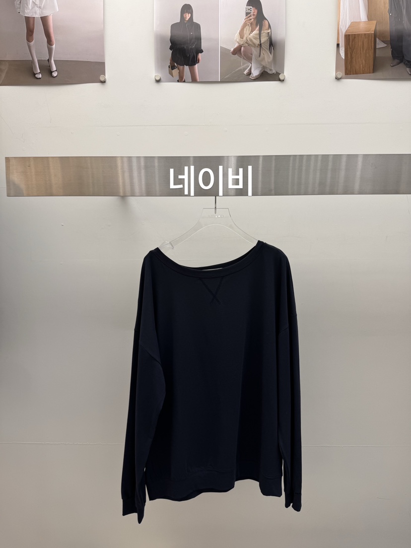 AMOOD韓國直郵實拍女士新款推薦人氣熱賣時尚職業休閑衛衣AMOOD衛衣圖色2