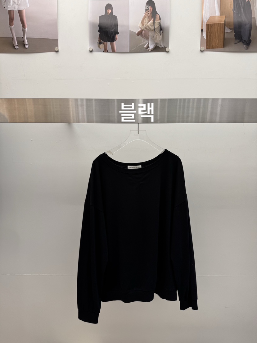 AMOOD韓國直郵實拍女士新款推薦人氣熱賣時尚職業休閑衛衣AMOOD衛衣圖色3