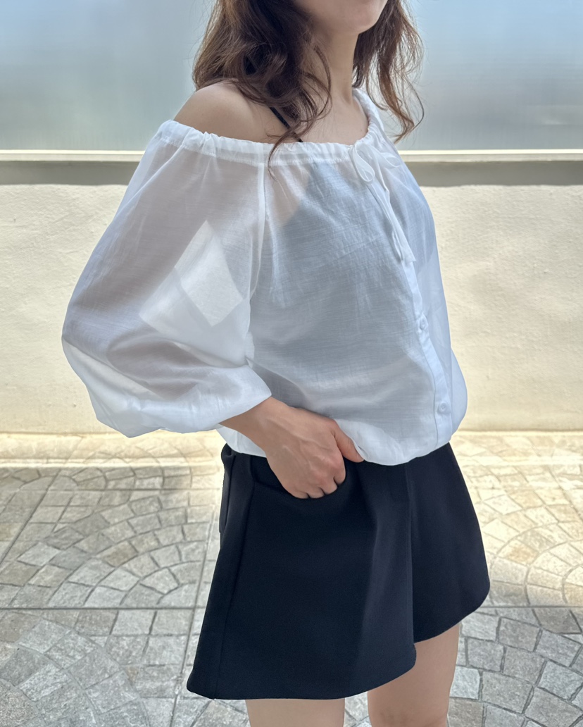 CLASSY-O韓國東大門代購女士新品職業襯衫蕾絲衫不含內搭透視褶皺CLASSY-O襯衫/蕾絲衫
