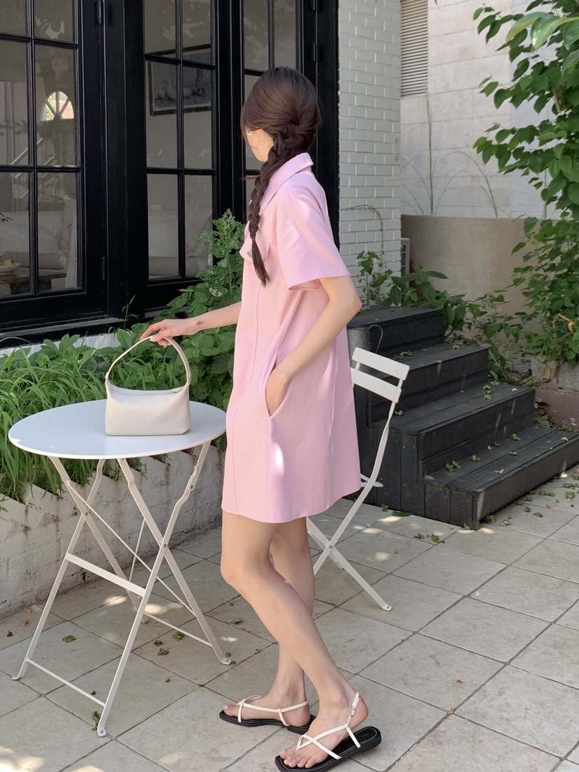 RE:FRESH-L韓國東大門代購女士新款人氣推薦休閑職業連衣裙RE:FRESH連衣裙