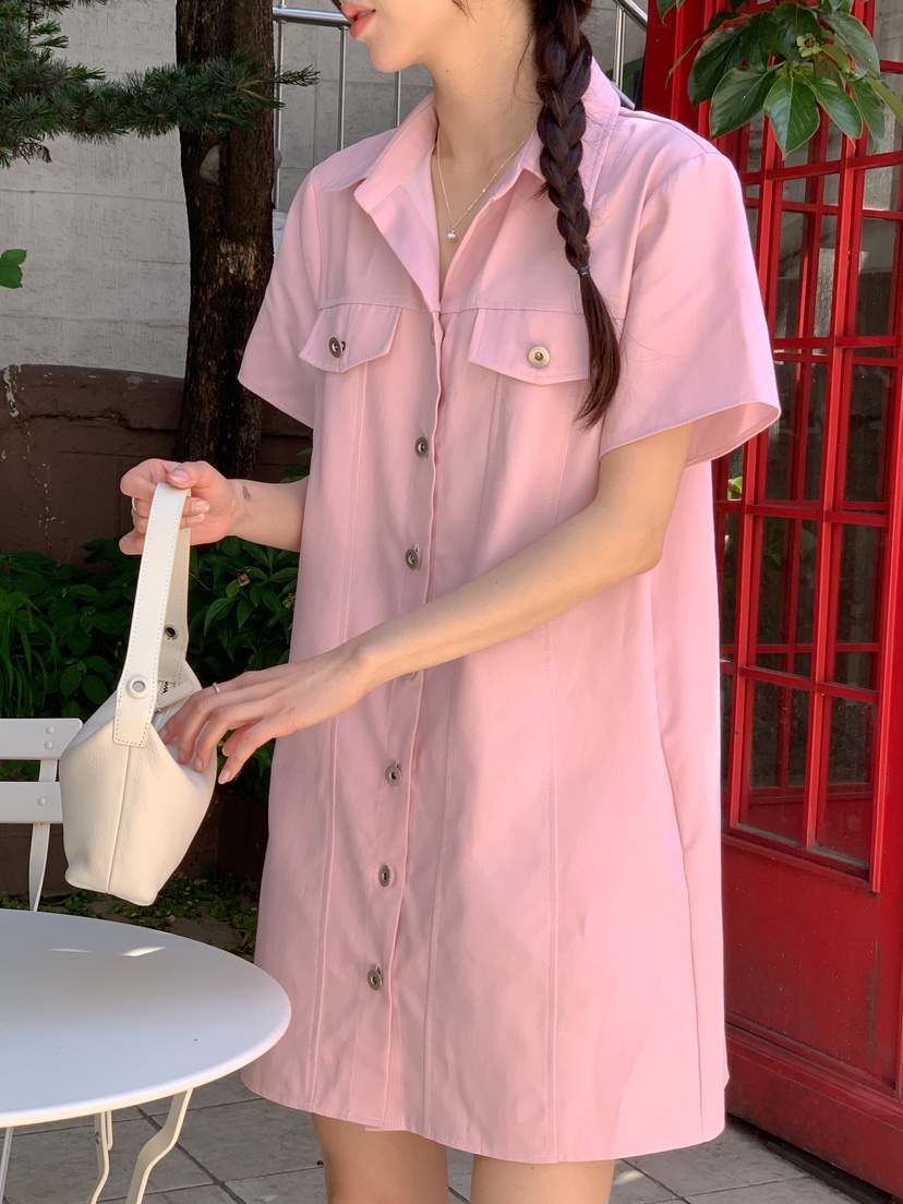 RE:FRESH-L韓國東大門代購女士新款人氣推薦休閑職業連衣裙RE:FRESH連衣裙