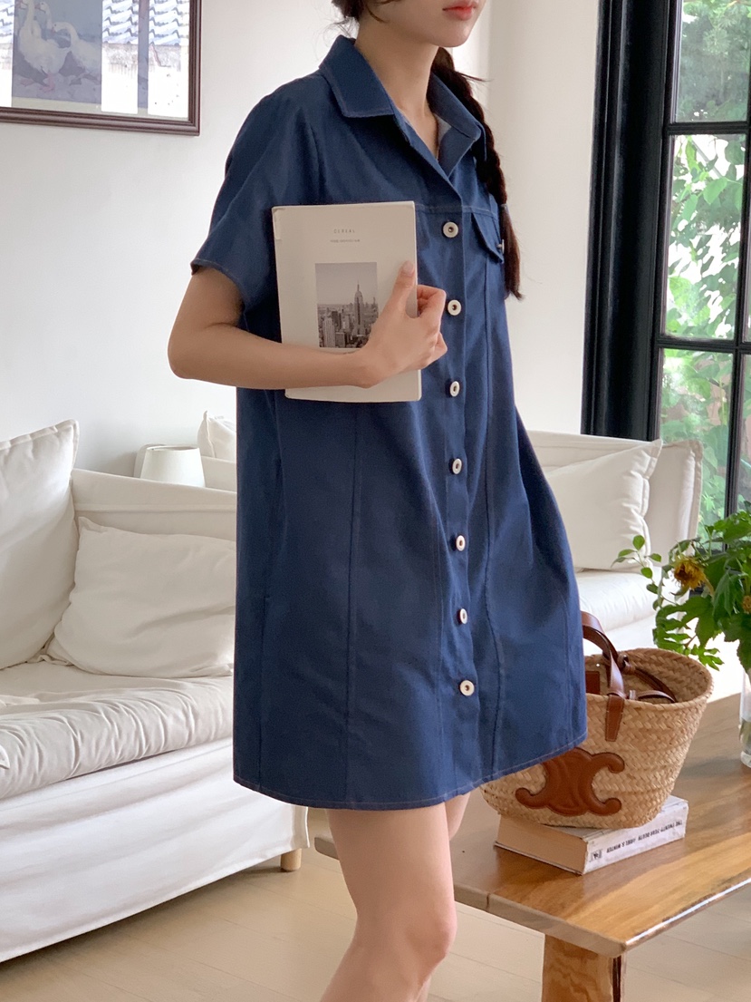 RE:FRESH-L韓國東大門代購女士新款人氣推薦休閑職業連衣裙RE:FRESH連衣裙