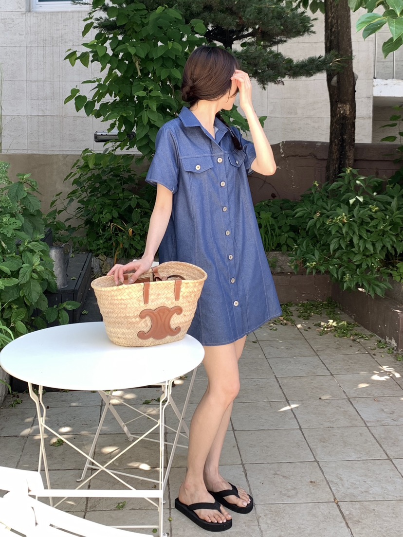 RE:FRESH-L韓國東大門代購女士新款人氣推薦休閑職業連衣裙RE:FRESH連衣裙