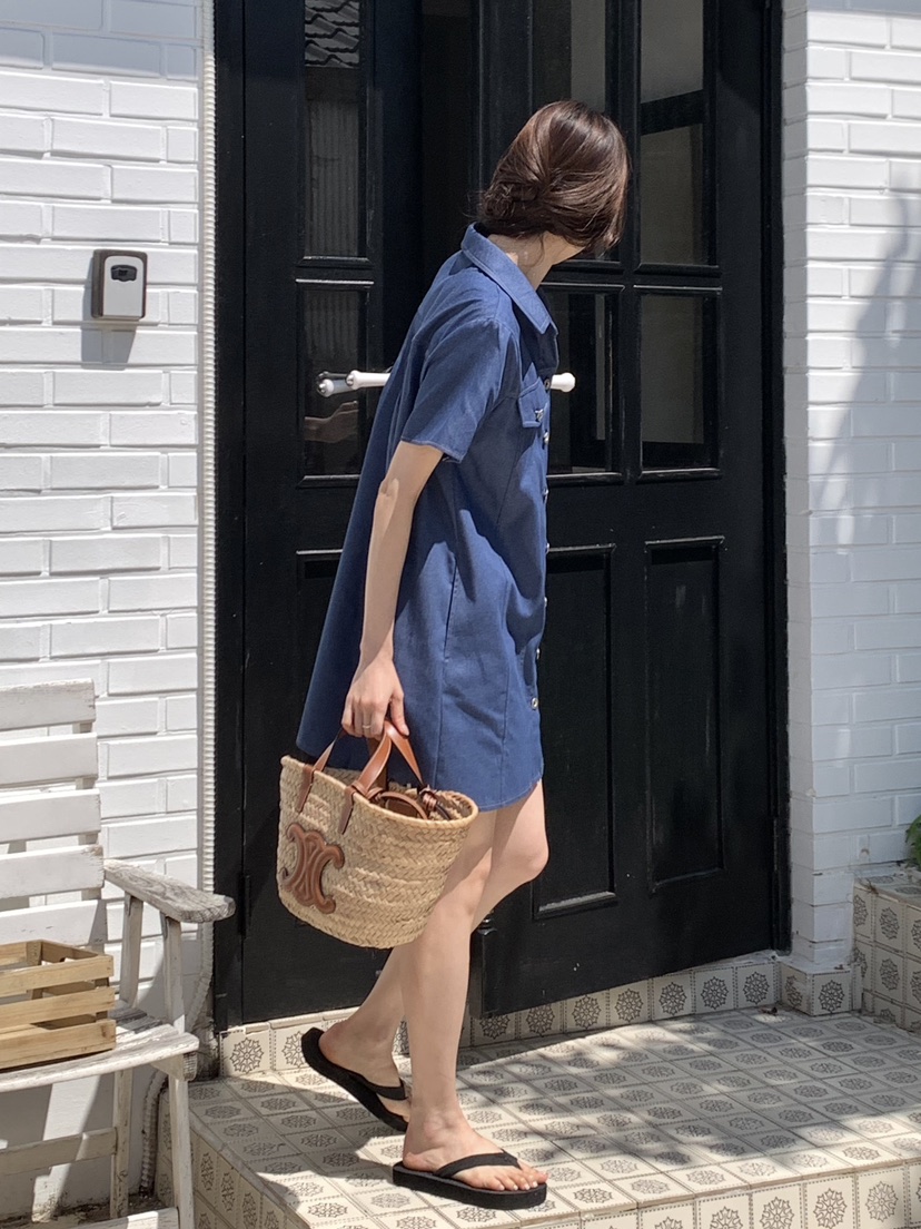 RE:FRESH-L韓國東大門代購女士新款人氣推薦休閑職業連衣裙RE:FRESH連衣裙