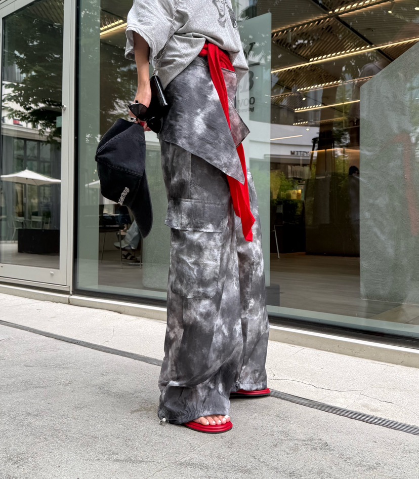 DENVER韓國東大門直郵女士新品26夏季熱賣26春夏休閑褲兔子DENVER休閑褲