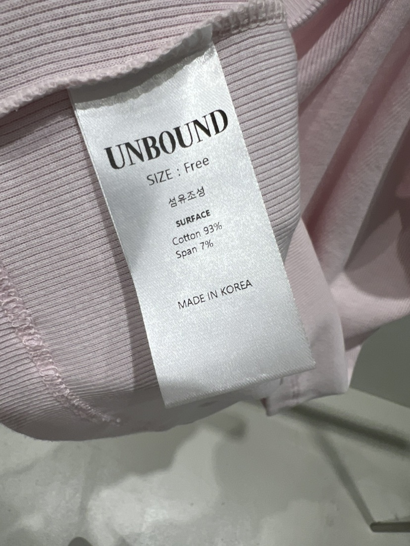 UNBOUND韓國東大門代購女裝新款熱賣休閑26春夏推薦吊帶背心UNBOUND吊帶/背心
