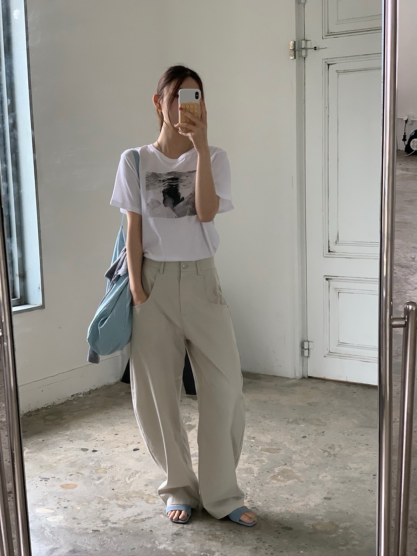 UNBOUND韓國直郵實拍女裝新品熱賣人氣時尚26春夏休閑T恤UNBOUNDT恤