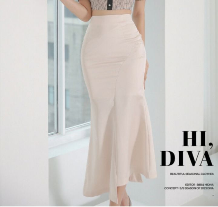 HIGH HEELS東大門實拍韓國女士新品26夏季人氣熱賣長裙緞HIGH HEELS長裙