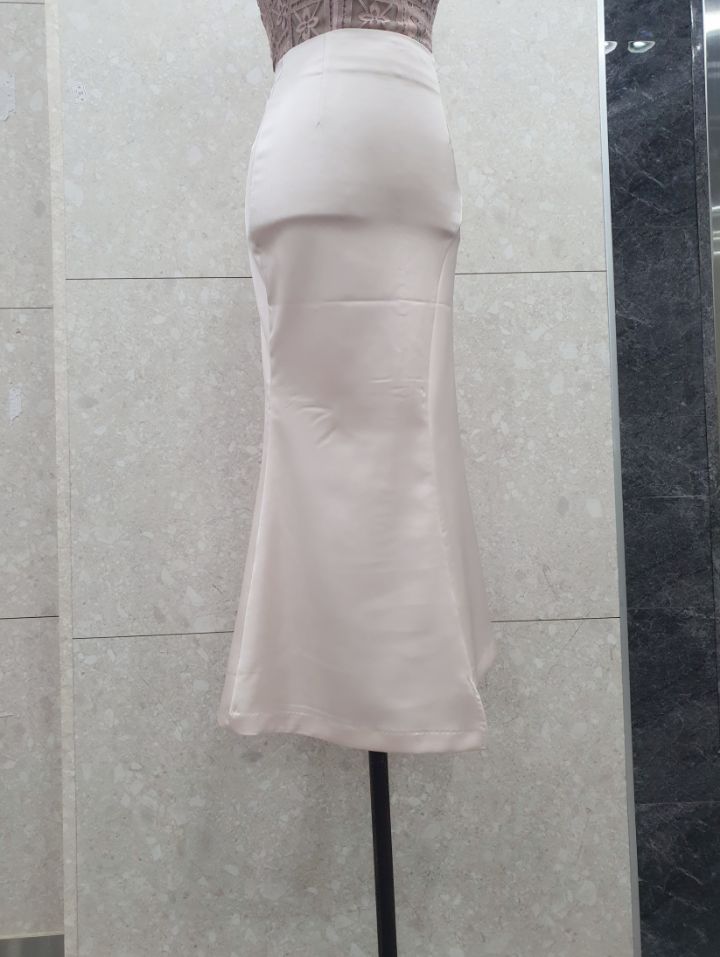 HIGH HEELS東大門實拍韓國女士新品26夏季人氣熱賣長裙緞HIGH HEELS長裙圖色3