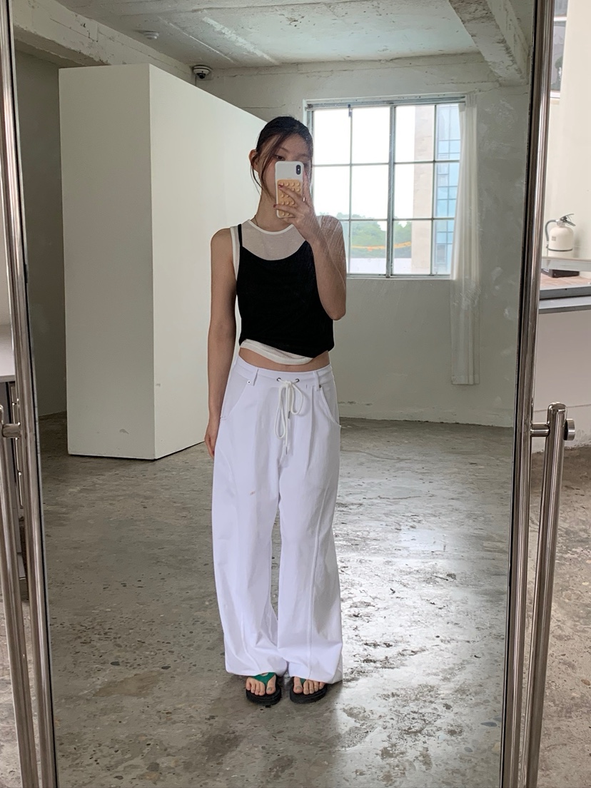 UNBOUND韓國直郵實拍女士新款26夏季職業人氣推薦時尚休閑褲UNBOUND休閑褲