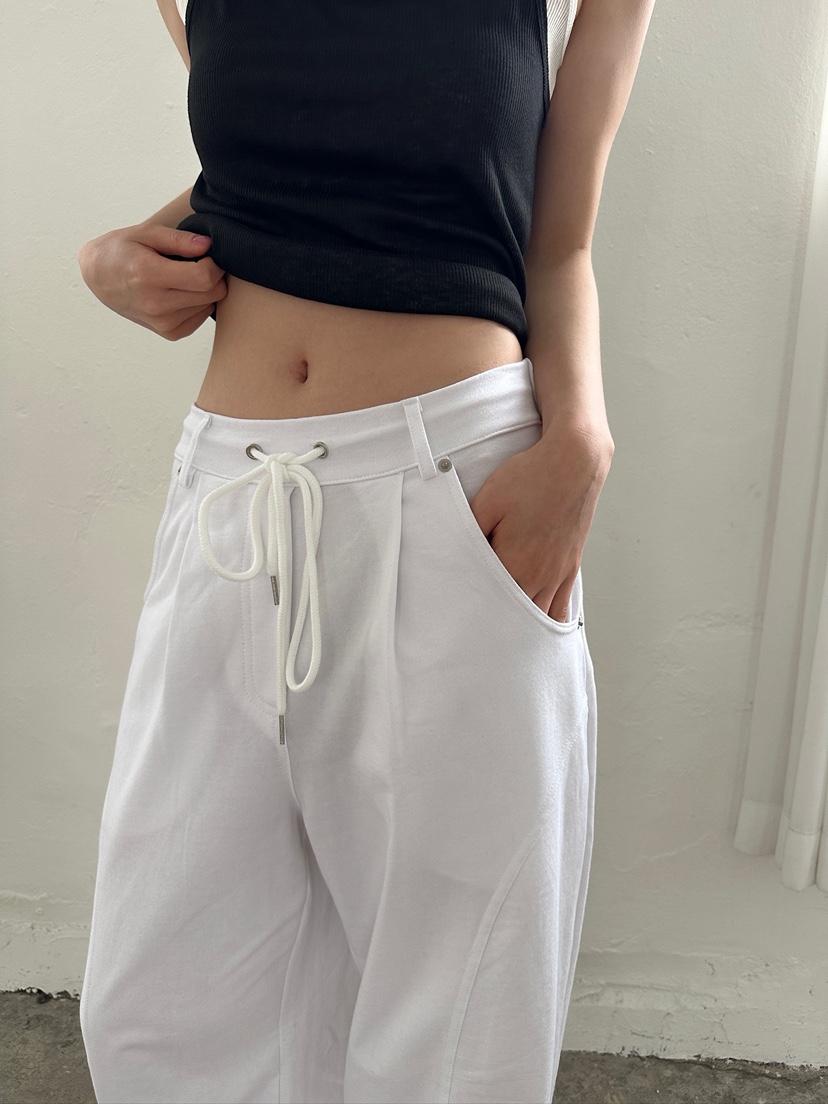 UNBOUND韓國直郵實拍女士新款26夏季職業人氣推薦時尚休閑褲UNBOUND休閑褲