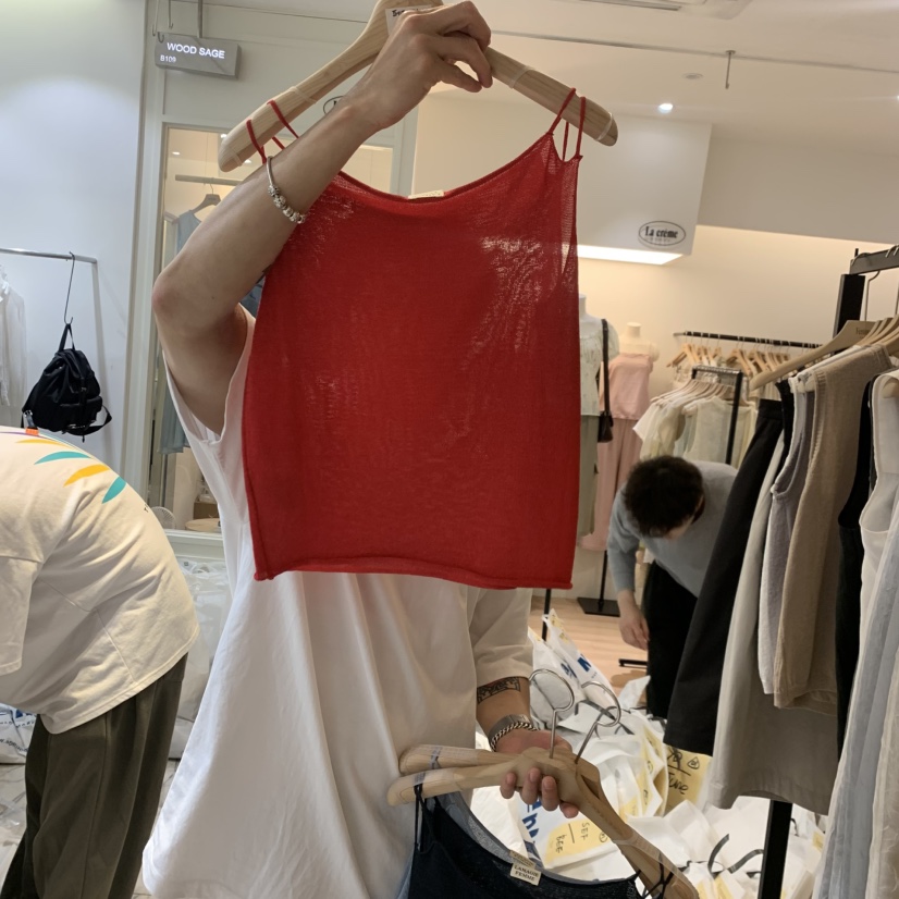 LA MAGIE FEMME韓國直郵女士新品職業休閑熱賣吊帶背心Lamagie Femme吊帶/背心