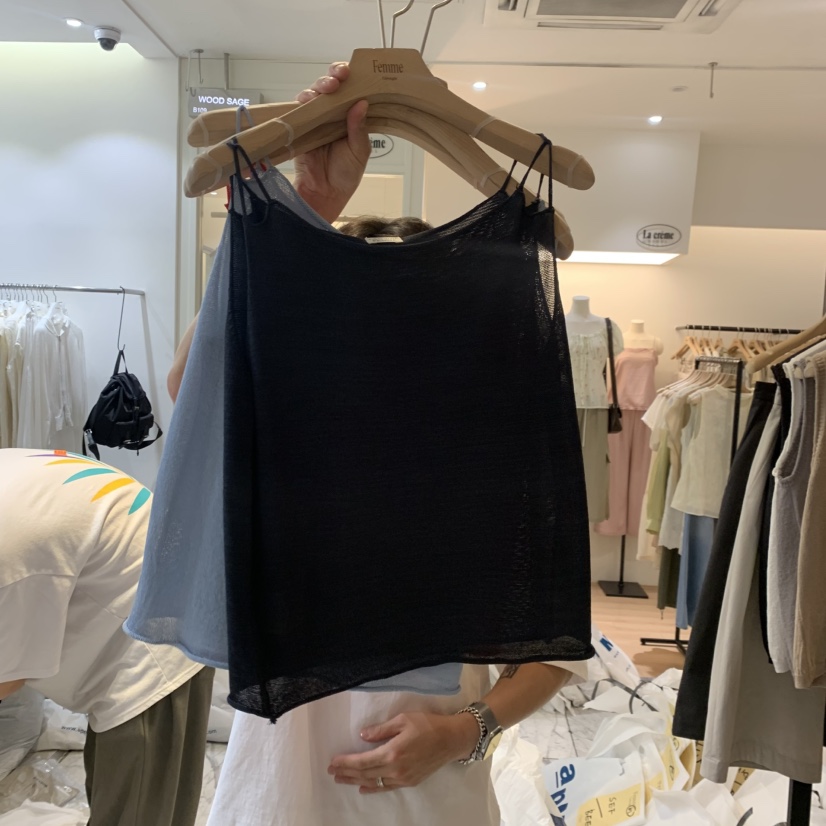 LA MAGIE FEMME韓國直郵女士新品職業休閑熱賣吊帶背心Lamagie Femme吊帶/背心圖色3